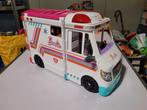 Barbie ambulance met licht en geluid, B, Ophalen of Verzenden, Zo goed als nieuw, B