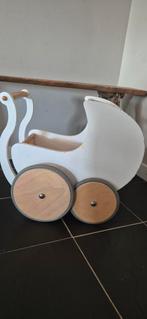 Houten poppenwagen (kinderfeets), Ophalen of Verzenden, Gebruikt, Duw- of Trekspeelgoed