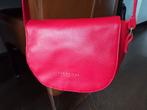 Hele mooie rood lederen The Bridge damestas, Sieraden, Tassen en Uiterlijk, Tassen | Schoudertassen, Overige merken, Ophalen of Verzenden