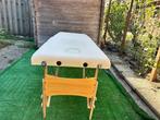 Massagetafel beige, Ophalen, Zo goed als nieuw, Massagetafel