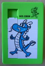 groene schuifpuzzel met draak, Ophalen of Verzenden, Zo goed als nieuw, Overige typen