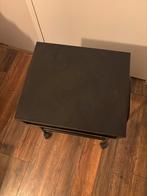 Zwart IKEA SETSKOG nachtkastje op wielen, Huis en Inrichting, Slaapkamer | Nachtkastjes, Ophalen, Gebruikt, Minder dan 45 cm, Metaal of Aluminium