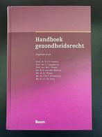 Nieuw! Handboek gezondheidsrecht - 9e druk, Boeken, Ophalen of Verzenden, Nieuw, WO