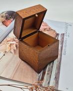 Houten Sieradendoosje met Bloemmotief, Ophalen of Verzenden, Nieuw, Minder dan 50 cm, Minder dan 50 cm