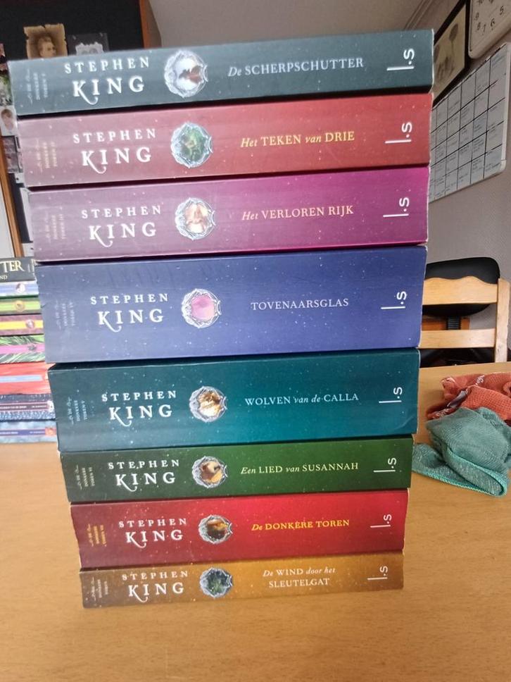 Stephen King, donkere toren saga, Boeken, Fantasy, Gelezen, Ophalen of Verzenden