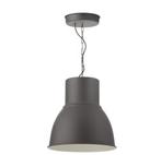 IKEA Hektar hanglamp donkergrijs industriële look lamp, Ophalen, Zo goed als nieuw, Metaal, Minder dan 50 cm