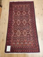 Vintage handgeknoopt perzisch tapijt beloutch 180x95, Info@SlatsAntiek.nl, Tweedehands, 150 tot 200 cm, Rechthoekig