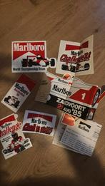 Marlboro oude stickers jaren 80, Ophalen of Verzenden, Meerdere stickers