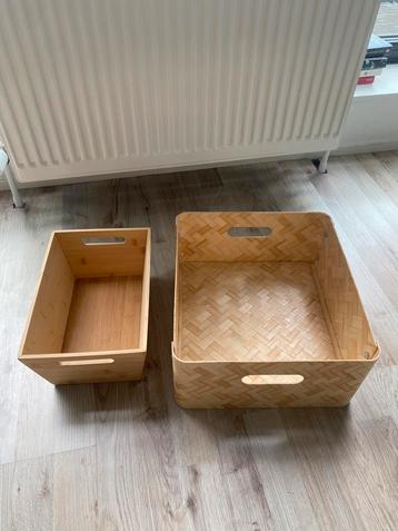 Organizational bins beschikbaar voor biedingen