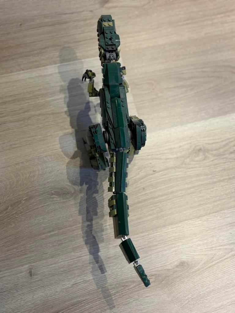Lego t-rex, Ophalen