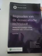 Beginselen van de democratische rechtsstaat, Ophalen, Gelezen, Vakgebied of Industrie, Burkens et al.