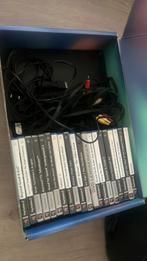 2x PS2 Sony met veel spellen, Verzenden, Zo goed als nieuw, Zwart