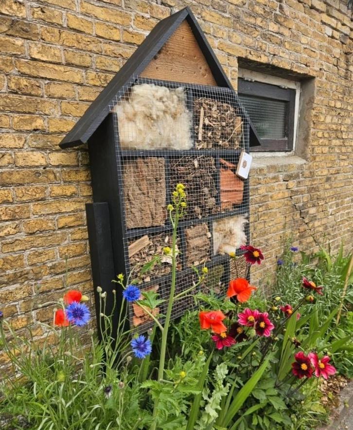 Insectenhotel XL (tegen vergoeding thuis bezorgd), Tuin en Terras, Tuinwanddecoratie, Zo goed als nieuw, Ophalen