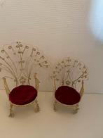 2 Vintage Pauwen stoelen, Verzamelen, Ophalen, Gebruikt, Overige typen