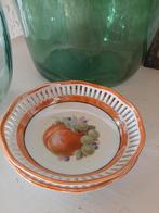 Set vintage porseleinen fruitschaaltjes perzik, Ophalen