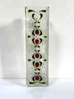 Vintage Walther Glas vaas jaren ‘70 in brutalistische stijl, Antiek en Kunst, Antiek | Vazen, Ophalen