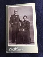 CDV, Man/Vrouw, S. DIJKSTRA, DEN HELDER, Carte de Visite, Ophalen of Verzenden, Voor 1940, Gebruikt, Foto