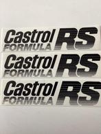 3 stickers Castrol Formula RS, Verzamelen, Stickers, Merk, Zo goed als nieuw, Verzenden