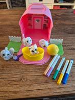 Washimals speeltuin met 2 extra diertjes en stiften, Ophalen, Zo goed als nieuw, Knutselen