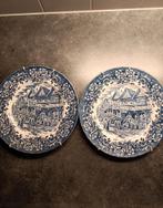 2 Royal Tudor Ware Borden - 17e Eeuw Engeland, Antiek en Kunst, Ophalen of Verzenden