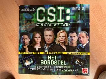 CSI: Crime Scene Investigation Bordspel beschikbaar voor biedingen