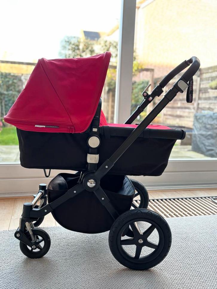 Bugaboo Cameleon 3 kinderwagen, mat zwart, incl. accessoires, Kinderen en Baby's, Kinderwagens en Combinaties, Gebruikt, Combiwagen