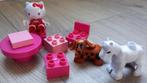 LEGO Duplo Hello Kitty, superleuk setje, zie foto's. Cadeau, Kinderen en Baby's, Kinderspulletjes, Ophalen of Verzenden, Gebruikt