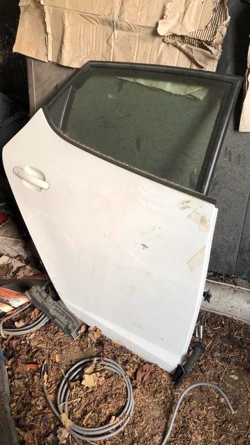 Rechtsachter portier/deur Seat Ibiza 2008/2013 wit LB9A beschikbaar voor biedingen