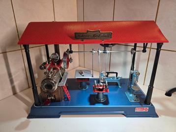 Wilesco D141 Stoommachine werkplaats in orginele doos zgan. beschikbaar voor biedingen