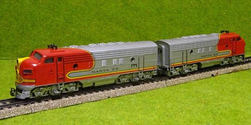 Marklin Santa Fe 3060 + 4060, Hobby en Vrije tijd, Modeltreinen | H0, Gebruikt, Treinset, Wisselstroom, Märklin, Analoog, Ophalen of Verzenden