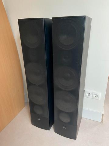 Canton LE 190 vloerstaande speakers  zwart beschikbaar voor biedingen