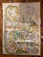 Efteling Plattegrond - Vintage 1984, Ophalen of Verzenden, Overige typen