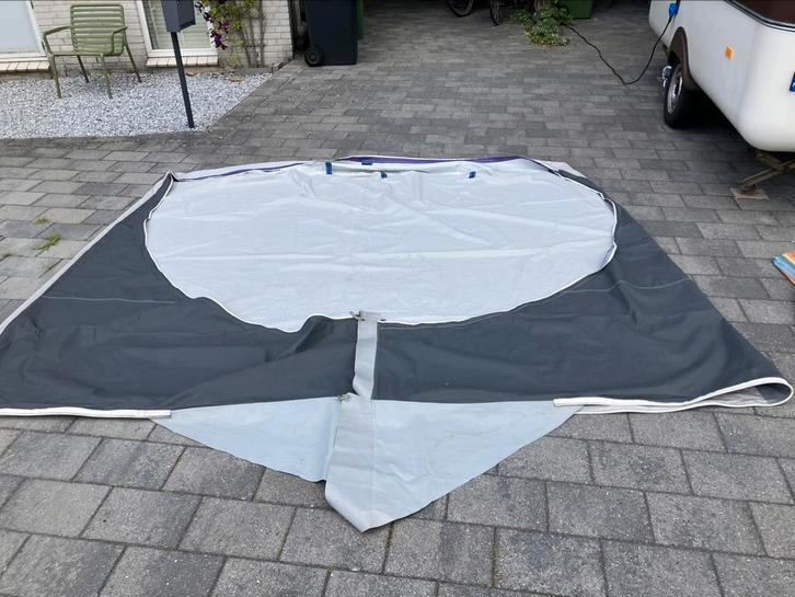 Luifel voor kleine oldtimer caravan omloopmaat 6m70, Caravans en Kamperen, Caravan accessoires, Gebruikt, Ophalen