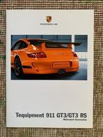 Brochure Porsche 911 997 GT3 / GT3 RS Tequipment 2009, Boeken, Auto's | Folders en Tijdschriften, Nieuw, Porsche, Ophalen of Verzenden