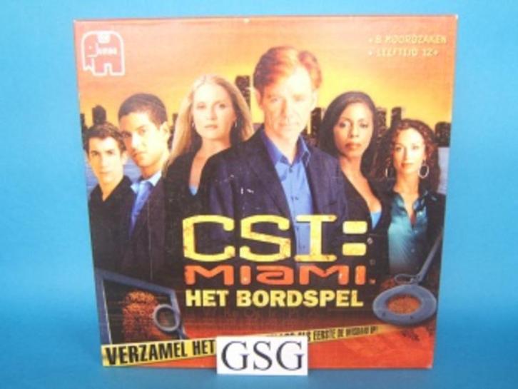 CSI Miami het bordspel nr. 00469-00, Hobby en Vrije tijd, Gezelschapsspellen | Bordspellen, Nieuw, Ophalen