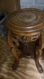 Oude bijzettafel, Ophalen