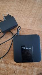 TX3 mini Android TV box, Audio, Tv en Foto, Mediaspelers, Ophalen of Verzenden, Gebruikt, USB 2, Zonder harde schijf