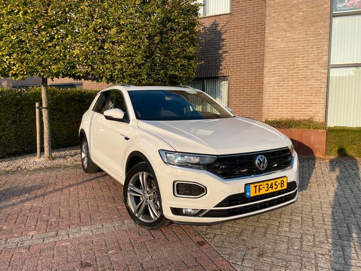 Volkswagen T-Roc 190PK TFSI 3X R-LINE 4MOTION PANO VIRTUAL, Auto's, Volkswagen, Bedrijf, 4x4, ABS, Achteruitrijcamera, Adaptieve lichten