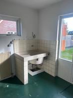 Vintage Lavet wasbak, Ophalen, Gebruikt, Overige materialen, Wit