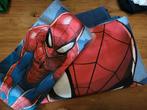 Dekbedovertrek spiderman - 1 persoons, Dekbedovertrek, Ophalen of Verzenden, Zo goed als nieuw, Overige kleuren