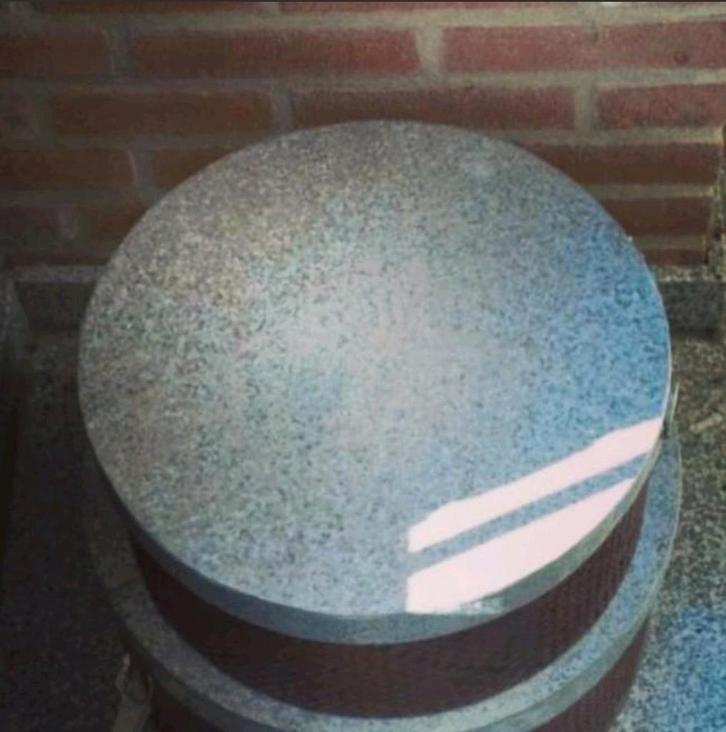 Nieuw! Set manden met zinken deksels, Huis en Inrichting, Woonaccessoires | Schalen en Manden, Nieuw, Rond, Riet, Ophalen