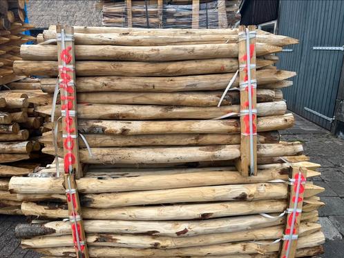 Kastanje paal 120/6-8 cm schutting afrastering tuin terras, Tuin en Terras, Palen, Balken en Planken, Nieuw, Palen, Ophalen of Verzenden