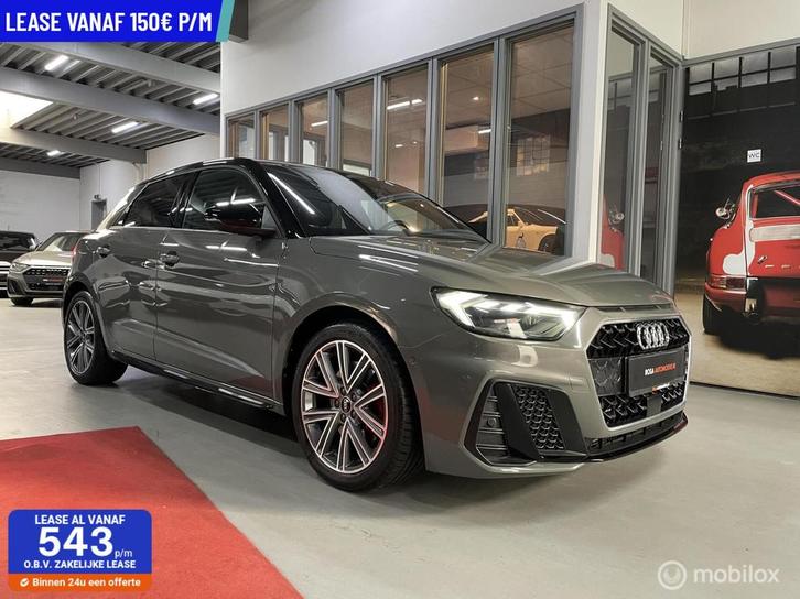 Audi A1 Sportback 40 TFSI Stronic Automaat Leer Carplay/Andr, Auto's, Audi, Bedrijf, Te koop, A1, ABS, Achteruitrijcamera, Airbags