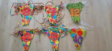 Cijfer slinger 7 , 8 (2x) , 9 , 10 , 12       beschikbaar voor biedingen