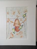 Aquarel uit eigen werk, Antiek en Kunst, Ophalen of Verzenden