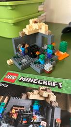Minecraft 21119 legoset met boekje, Ophalen of Verzenden, Zo goed als nieuw