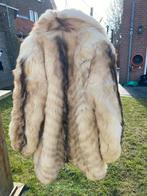 Vintage Bontjas - Maat S/M, Kleding | Dames, Jassen | Winter, Ophalen of Verzenden, Gedragen, Maat 38/40 (M), Beige
