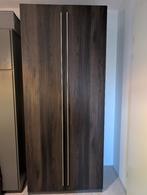 PAX Kledingkast Grijs/Donker Hout 100x58x236 cm, Gebruikt, 200 cm of meer, 50 tot 100 cm, Modern