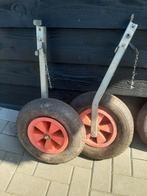 2 wielen voor een rubberboot, Ophalen of Verzenden, Zo goed als nieuw