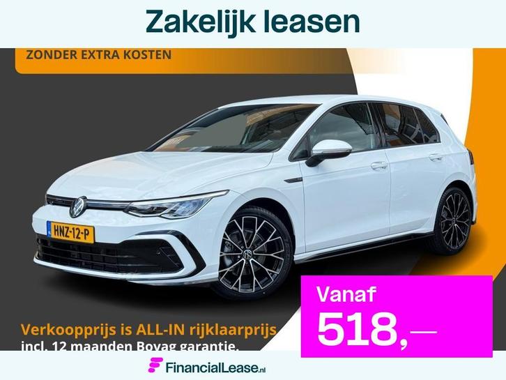 Volkswagen Golf 1.5 eTSI 150PK DSG AUTOMAAT/R-LINE/2023/22.0, Auto's, Volkswagen, Bedrijf, Lease, Financial lease, Golf, ABS, Achteruitrijcamera